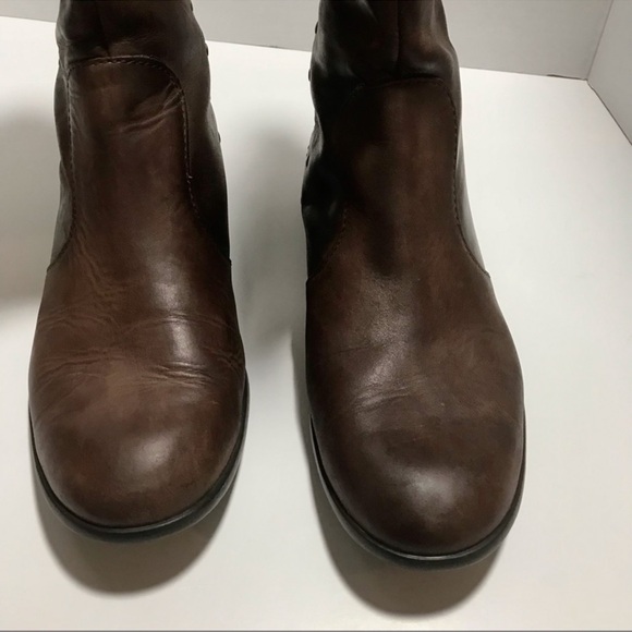 Born Larsen Genuine Leather Studded Riding Knee Boots - Picture 8 of 10